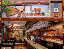 Tablet Screenshot of loshuesosrestaurant.com